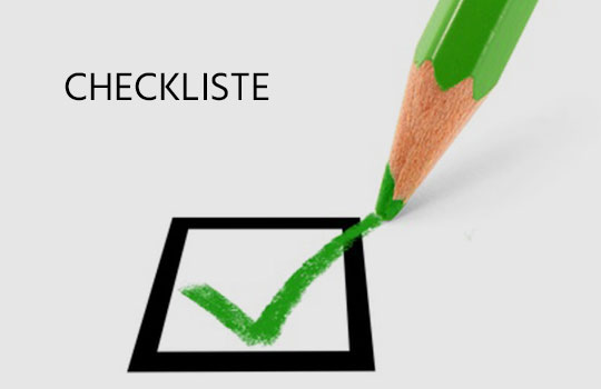 Checkliste